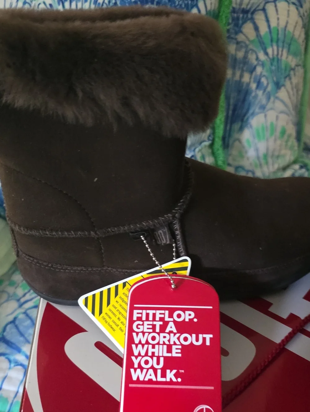 Fitflop NWT Mukluk Shorty Suede Boot
